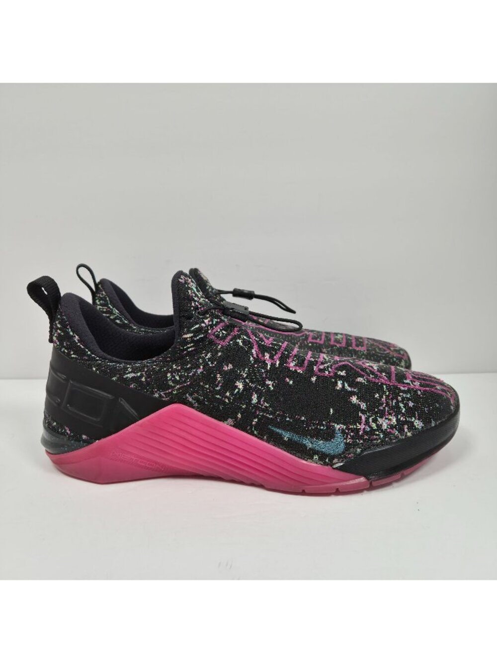 Nike React Metcon Amp Men's Black Fire Pink Shoes CN5501-046 US Size 11.5